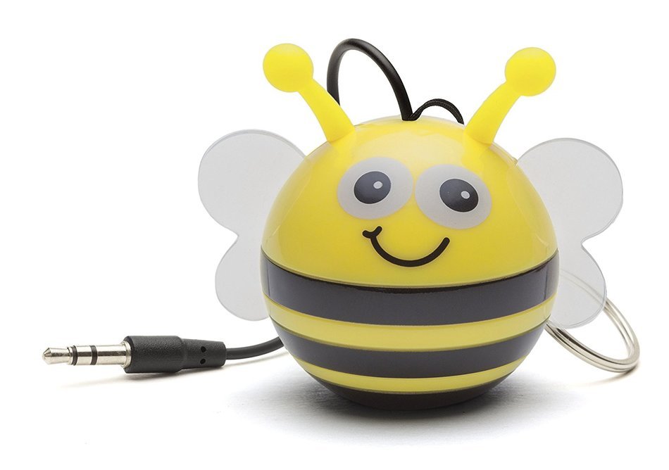 KitSound Mini Buddy Universal Speaker with 3.5mm Jack Compatible with Smartphones, Tablets and MP3 Devices - Pug N47
