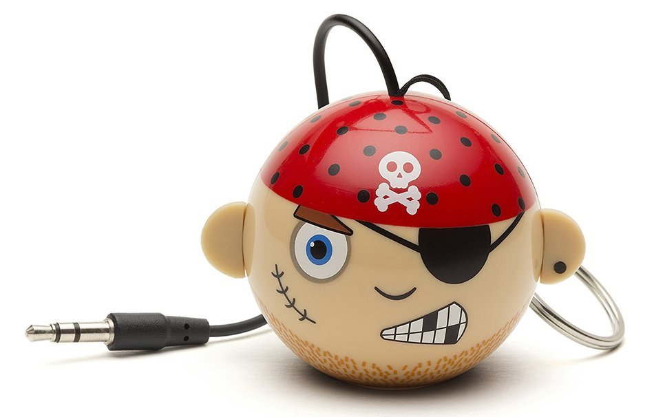 KitSound Mini Buddy Universal Speaker with 3.5mm Jack Compatible with Smartphones, Tablets and MP3 Devices - Pug N68