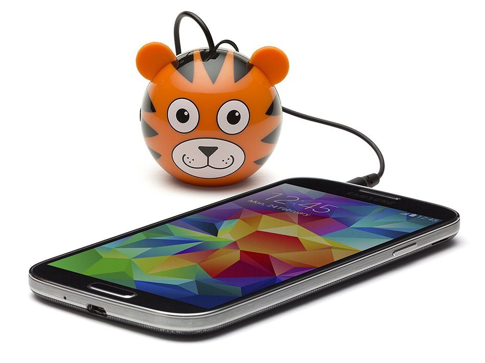 KitSound Mini Buddy Universal Speaker with 3.5mm Jack Compatible with Smartphones, Tablets and MP3 Devices - Pug N89