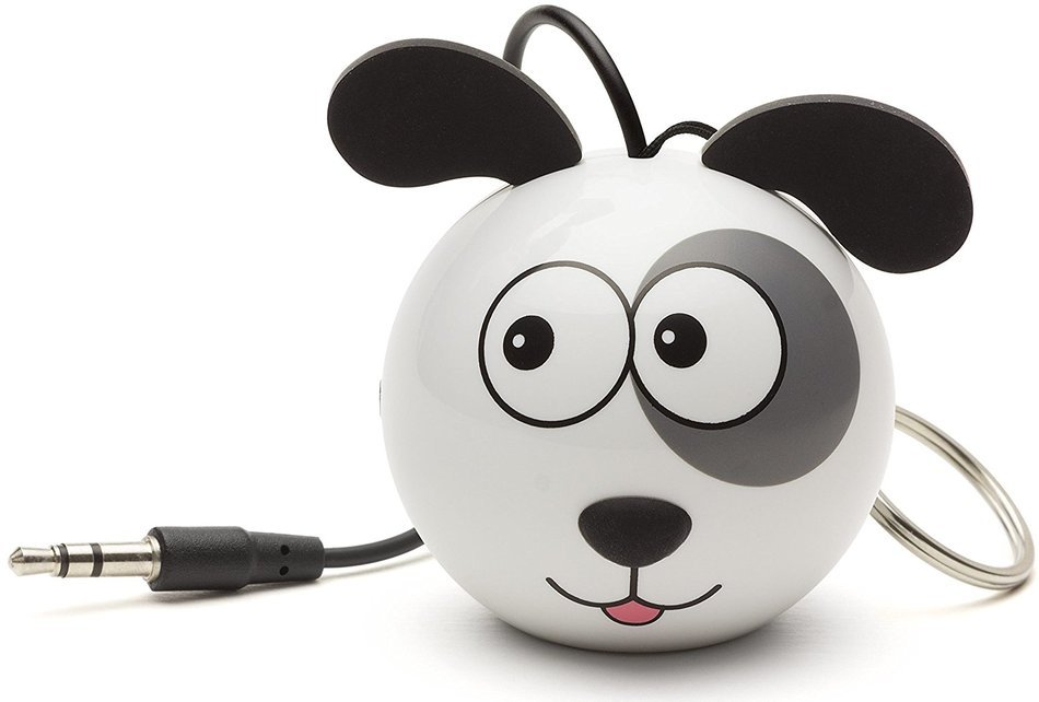 KitSound Mini Buddy Universal Speaker with 3.5mm Jack Compatible with Smartphones, Tablets and MP3 Devices - Pug N107