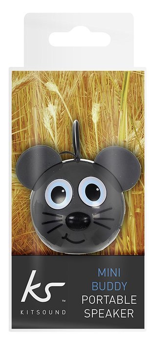 KitSound Mini Buddy Universal Speaker with 3.5mm Jack Compatible with Smartphones, Tablets and MP3 Devices - Pug N118