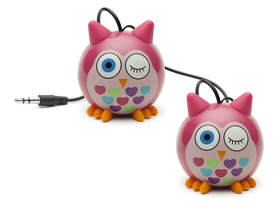 KitSound Mini Buddy Universal Speaker with 3.5mm Jack Compatible with Smartphones, Tablets and MP3 Devices - Pug N127