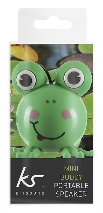 KitSound Mini Buddy Universal Speaker with 3.5mm Jack Compatible with Smartphones, Tablets and MP3 Devices - Pug N141