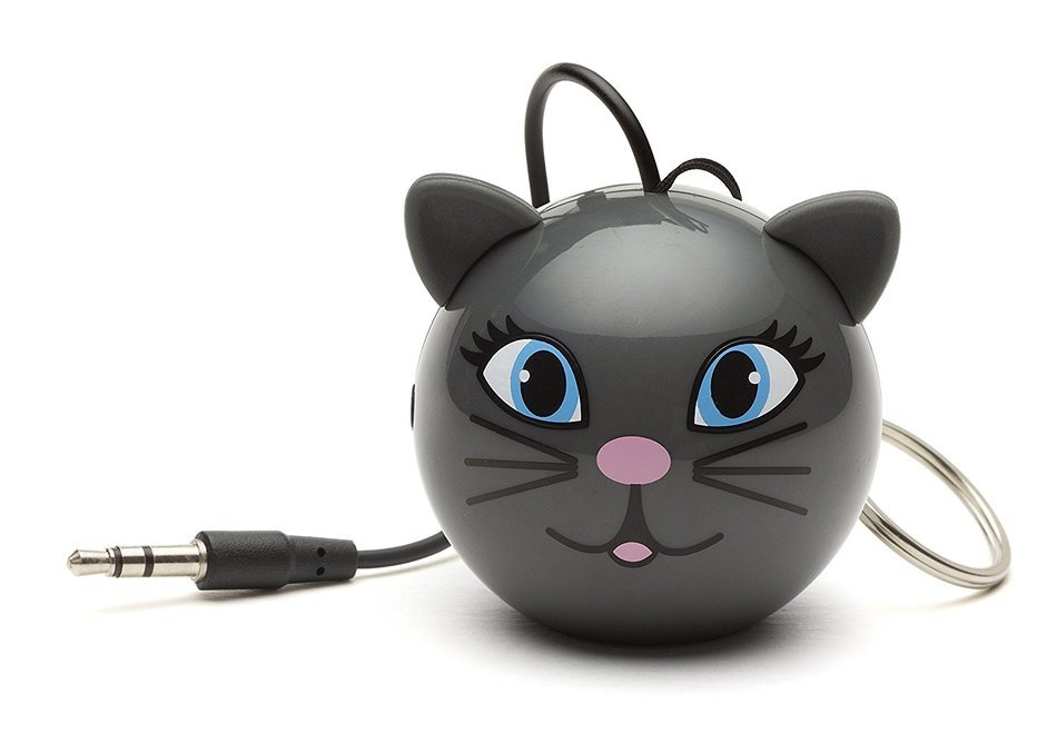 KitSound Mini Buddy Universal Speaker with 3.5mm Jack Compatible with Smartphones, Tablets and MP3 Devices - Pug N143