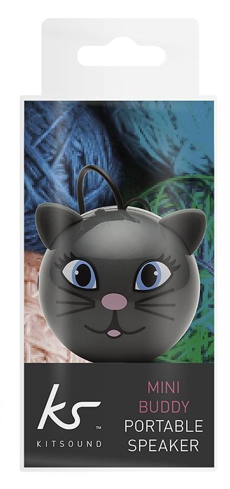 KitSound Mini Buddy Universal Speaker with 3.5mm Jack Compatible with Smartphones, Tablets and MP3 Devices - Pug N147