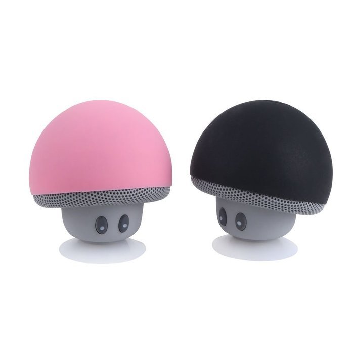 Hannuo Portable Mini Cute Bluetooth BT V4.0 Mushroom Speaker Wireless Stereo Speaker Hands Free Speakerphone with... N7