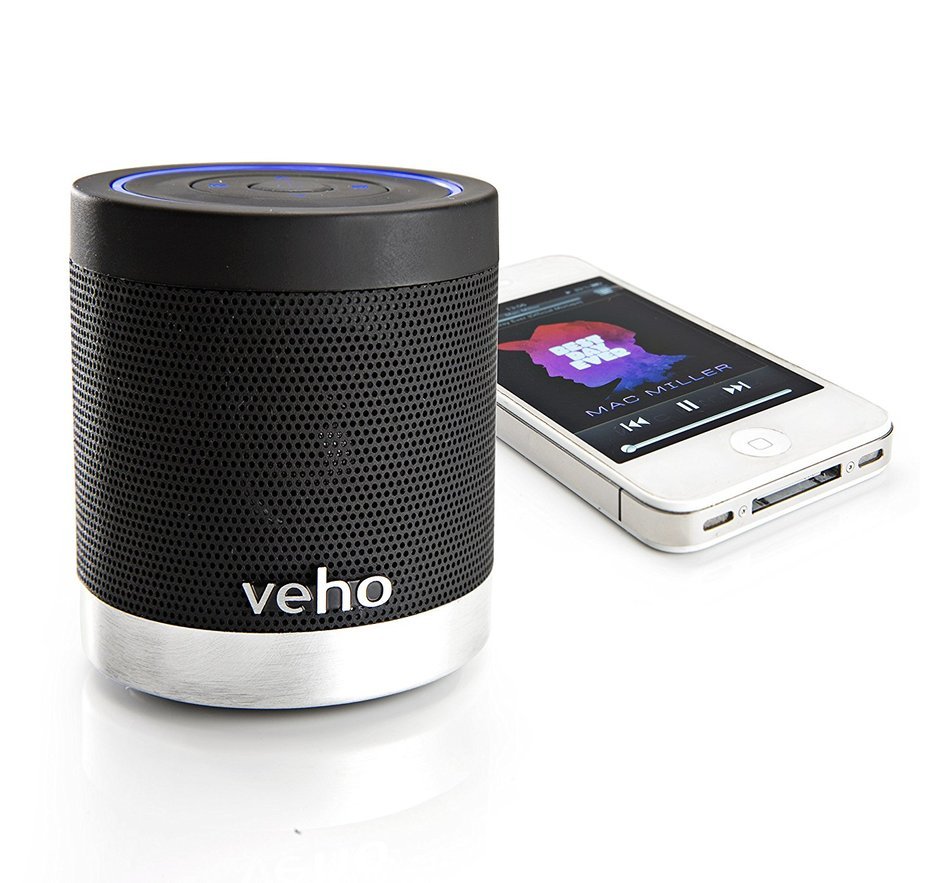 Veho VSS-009-360BT M4 Portable Rechargable Wireless Bluetooth Speaker with Track Control and built in MP3 player N3