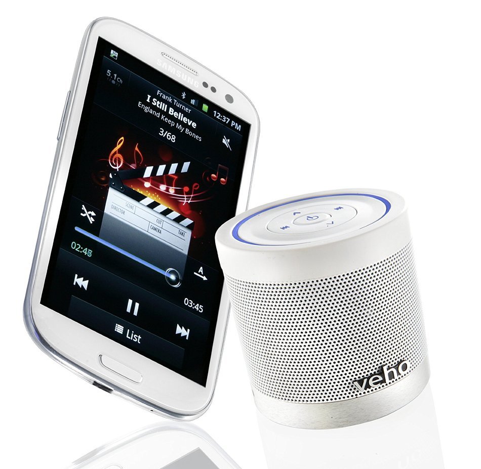 Veho VSS-009-360BT M4 Portable Rechargable Wireless Bluetooth Speaker with Track Control and built in MP3 player N7
