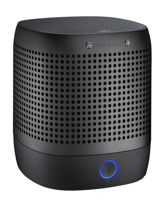 Nokia Universal MD-50W Bluetooth PLAY NFC Compatible 360 Surround Sound Portable Speaker - Black