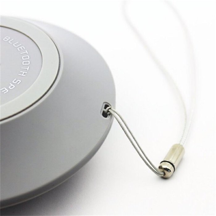 9H&reg; Portable Powerful Wireless Bluetooth 4.0 Mini UFO Speaker 3D Sound Effect Support NFC,Silver N2