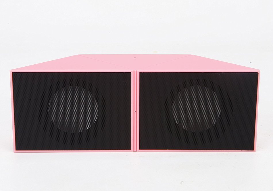 Dewant Triangle Ultra Clear Loud Dual 3W Acoustic Drivers Mini Rechargeable Button Control Bluetooth Speaker System... N6
