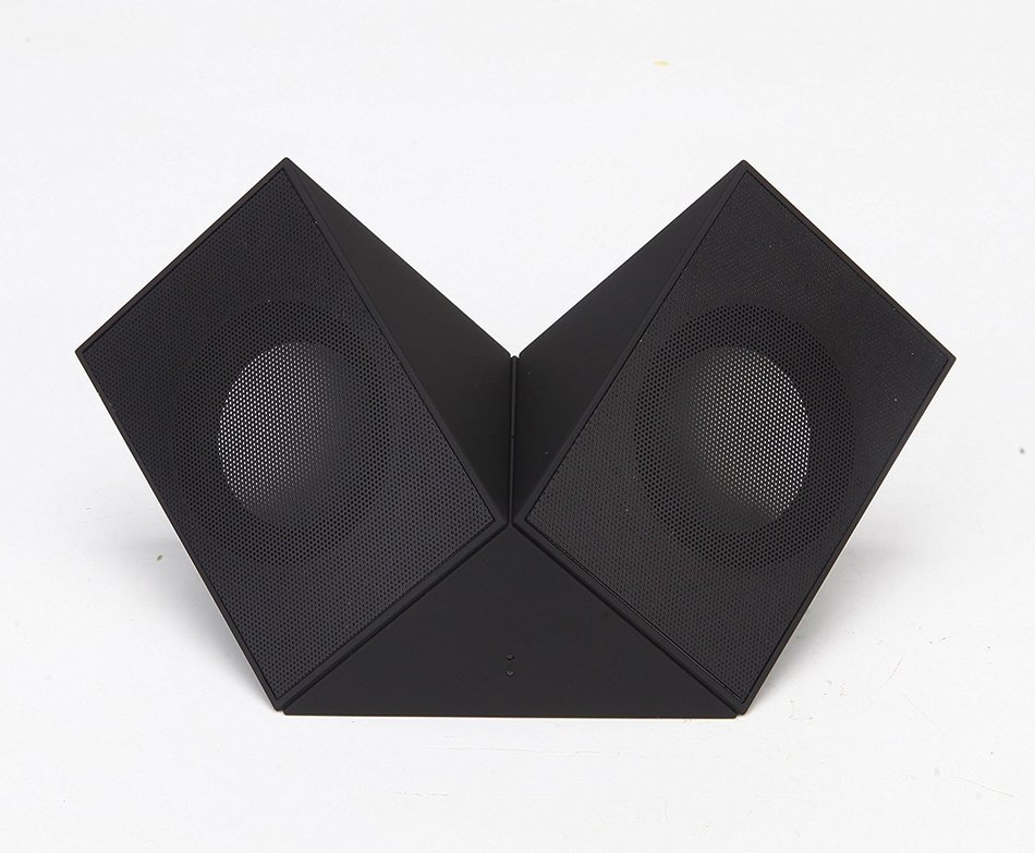 Dewant Triangle Ultra Clear Loud Dual 3W Acoustic Drivers Mini Rechargeable Button Control Bluetooth Speaker System... N20