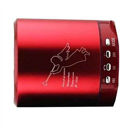 Wireless Portable Mini Bluetooth Speaker Build In Microphone For Handfree Phone Call Support TF/USB/Radio (Purple) N6