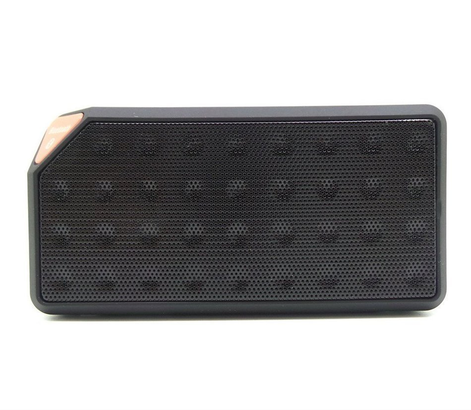 Koogogo X3 Mini Bluetooth Speaker with Mic Wireless Portable Fm Radio Tf Card Slot for Iphone 4s 5s 5c Samsung... N2
