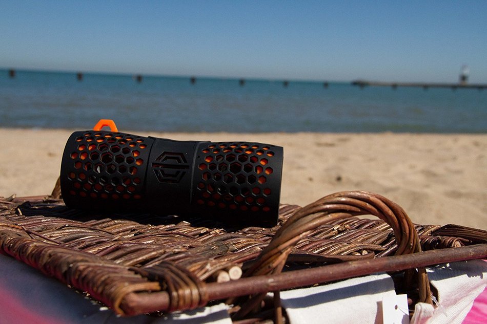 Yatra Aquatune 12610 - Portable Waterproof Rugged Wireless Bluetooth Speaker (Orange) N8
