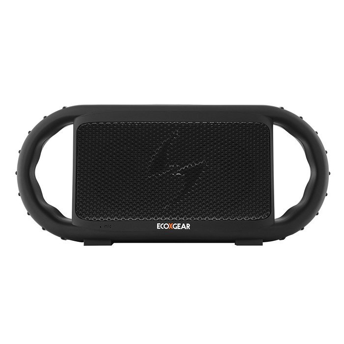 ECOXGEAR ECOXBT Rugged and Waterproof Wireless Bluetooth Speaker - Black (Certified Refurbished) N2