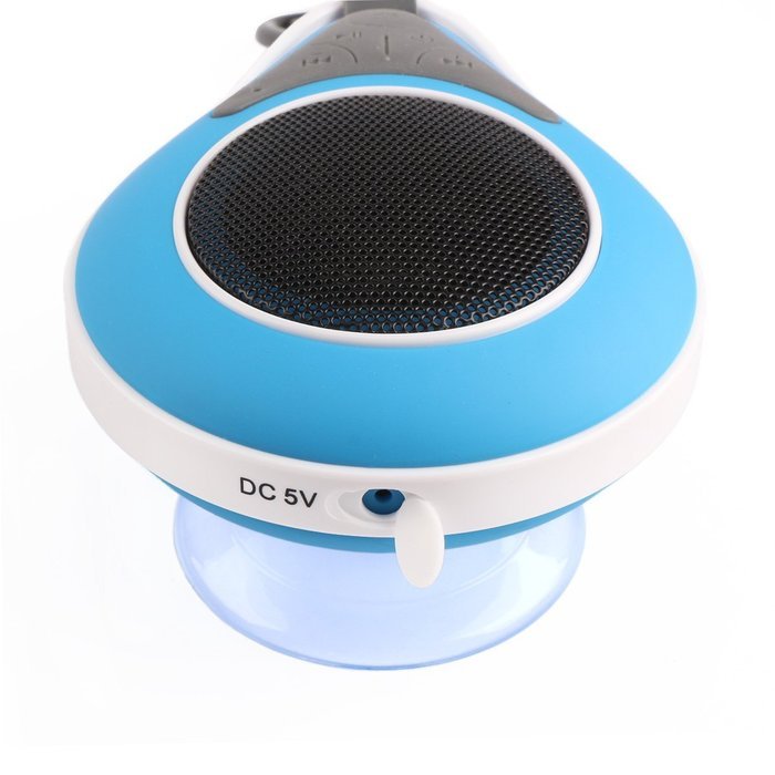 DROK&reg; Small Wireless Bluetooth Stereo Speakers Waterproof Shower Speaker Handsfree Portable Speakerphone with... N13