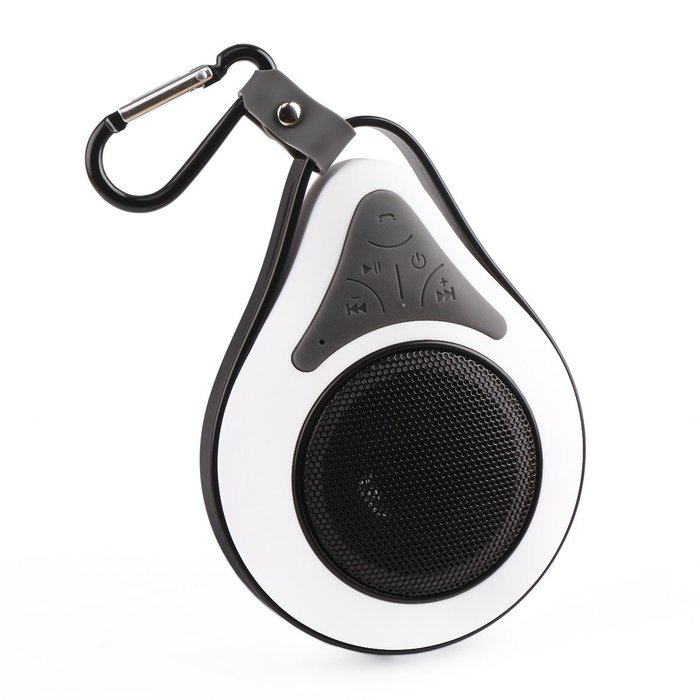 DROK&reg; Small Wireless Bluetooth Stereo Speakers Waterproof Shower Speaker Handsfree Portable Speakerphone with... N17