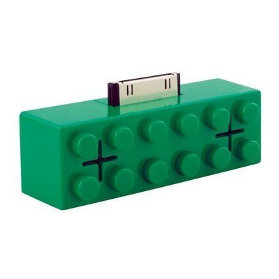 iPod / iPhone Building Block Portable Speaker - Green