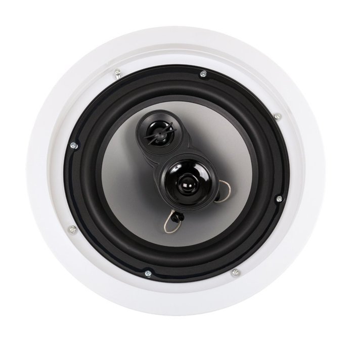 Acoustic Audio CS-IC83-6PR 350 Watt 8" 3-Way Home Theater In-Wall/Ceiling Speakers (6-Pair) N2