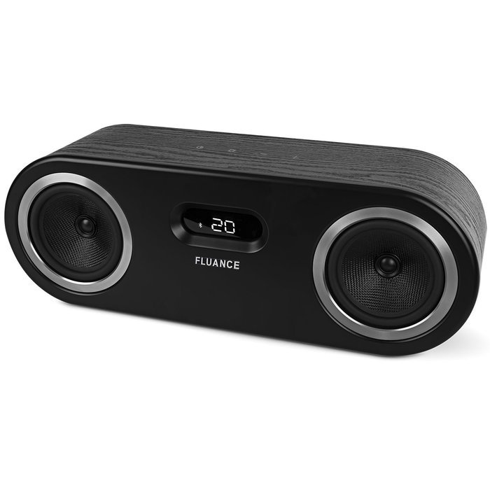 Fluance FI50W Two-Way Wireless Bluetooth Wood Speaker System with aptX Enhanced Audio (Lucky Bamboo) N9