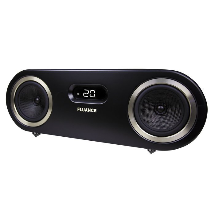Fluance FI50W Two-Way Wireless Bluetooth Wood Speaker System with aptX Enhanced Audio (Lucky Bamboo) N14
