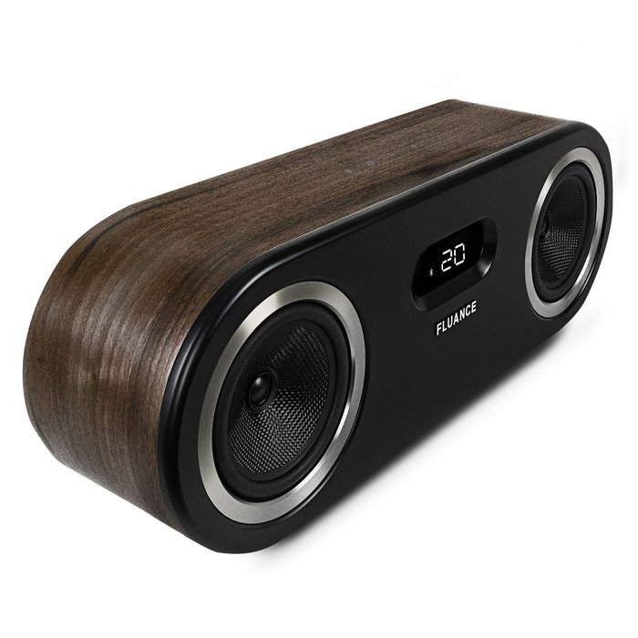 Fluance FI50W Two-Way Wireless Bluetooth Wood Speaker System with aptX Enhanced Audio (Lucky Bamboo) N21