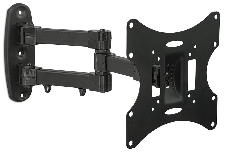 Mount-It! MI-02-223 Swivel Full Motion Articulating Tilting TV Wall Mount, Computer Monitor Mount, Corner Bracket...