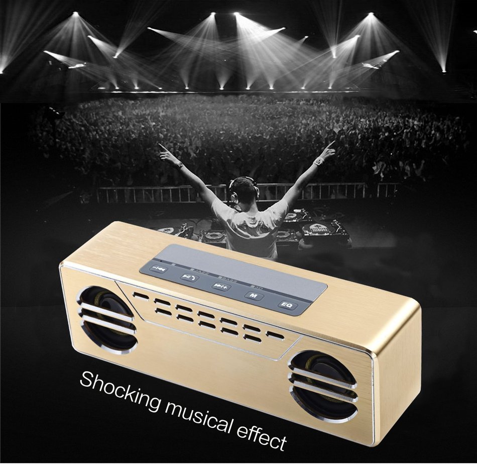 Comtelek Ultra Portable Wireless Bluetooth Speaker : Louder Volume 10W+, More Bass, Perfect Speaker for Golf,... N2