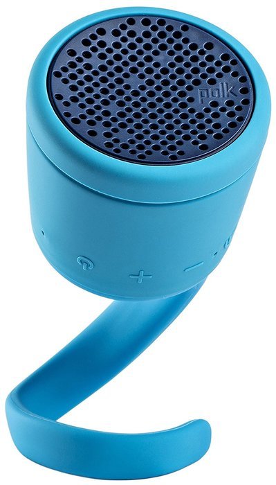 BOOM Swimmer DUO - Dirt, Shock, Waterproof Bluetooth Speaker with Stereo Pairing (Blue)