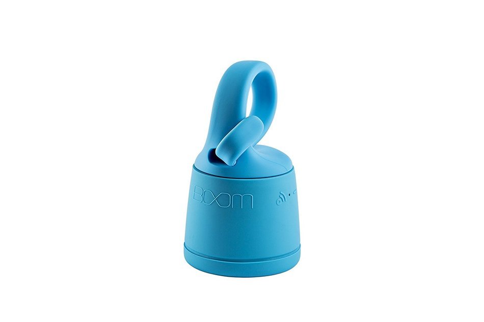 BOOM Swimmer DUO - Dirt, Shock, Waterproof Bluetooth Speaker with Stereo Pairing (Blue) N2