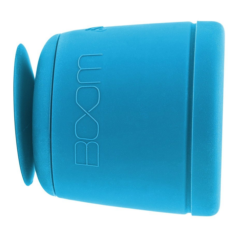 BOOM Swimmer DUO - Dirt, Shock, Waterproof Bluetooth Speaker with Stereo Pairing (Blue) N5