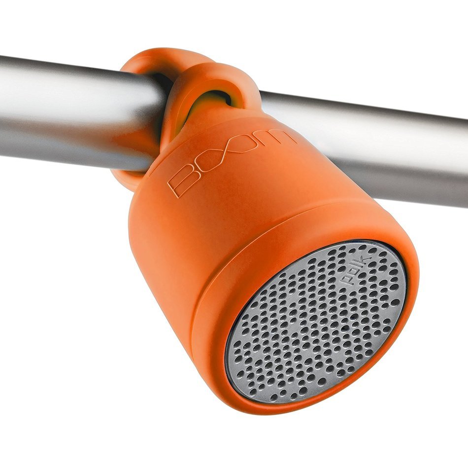 BOOM Swimmer DUO - Dirt, Shock, Waterproof Bluetooth Speaker with Stereo Pairing (Blue) N43