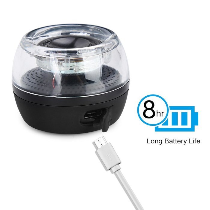 Koolertron Smartphone 3.5mm Aux Audio Jack Plug in Line-in Speaker Mini Compact Round Shape Powerful Clear Bass... N3