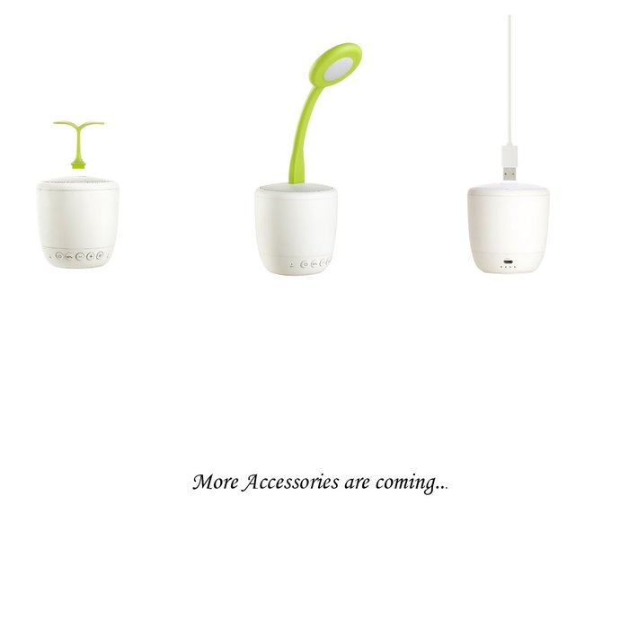 Emoi Portable Leaf Mini Bluetooth Speaker, Wireless 3W NdFeB 82DB Music Player, 360 Sound Quality w/ Passive Radiator... N6