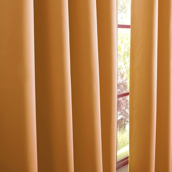 Best Home Fashion Premium Thermal Insulated Blackout Curtains - Antique Bronze Grommet Top - Royal Blue - 52"W... N28