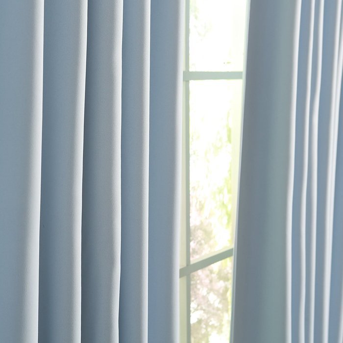 Best Home Fashion Premium Thermal Insulated Blackout Curtains - Antique Bronze Grommet Top - Royal Blue - 52"W... N121