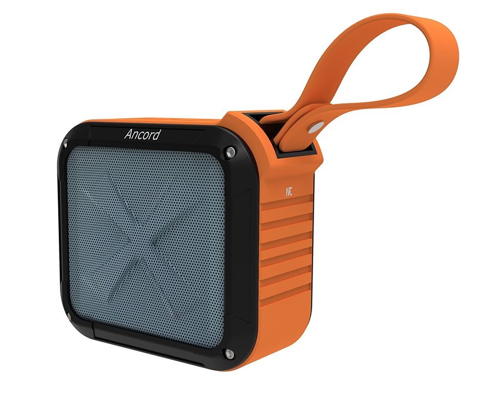 Ancord Portable Outdoor Bluetooth Speaker with FM Radio - Waterproof & Rechargeable