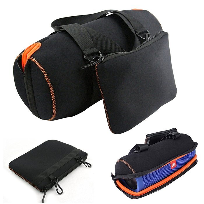 EEEKit Portable Storage Travel Carrying Soft Protective Sleeve Case Bag for JBL Charge 3 Waterproof Portable Bluetooth...
