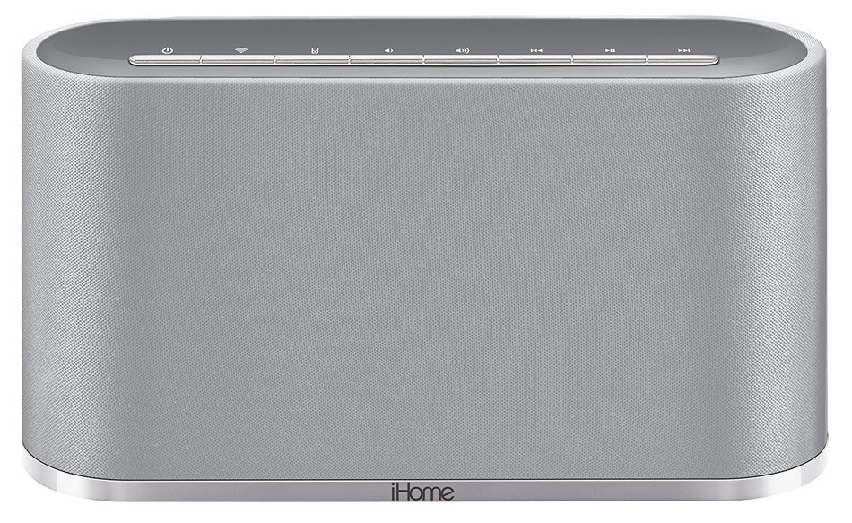 iHome iWS2 AirPlay Wireless Stereo Speaker System - Silver