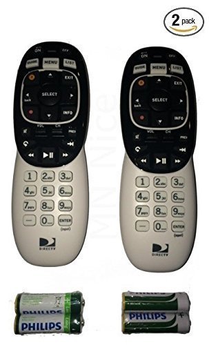 2 Pack - DIRECTV RC73 IR/RF Remote Control