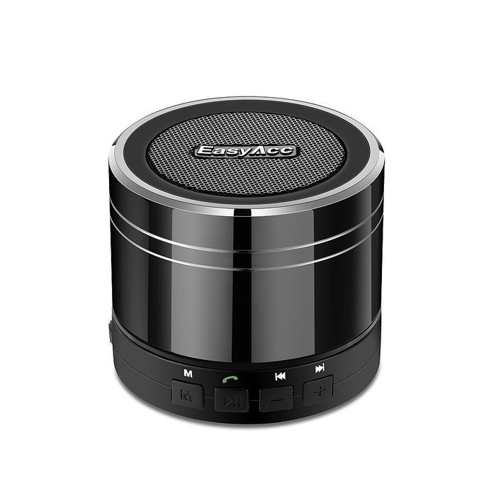 EasyAcc Mini Bluetooth Speaker Wireless Bluetooth Portable Rechargeable Microphone Support Micro SD Card Playing...