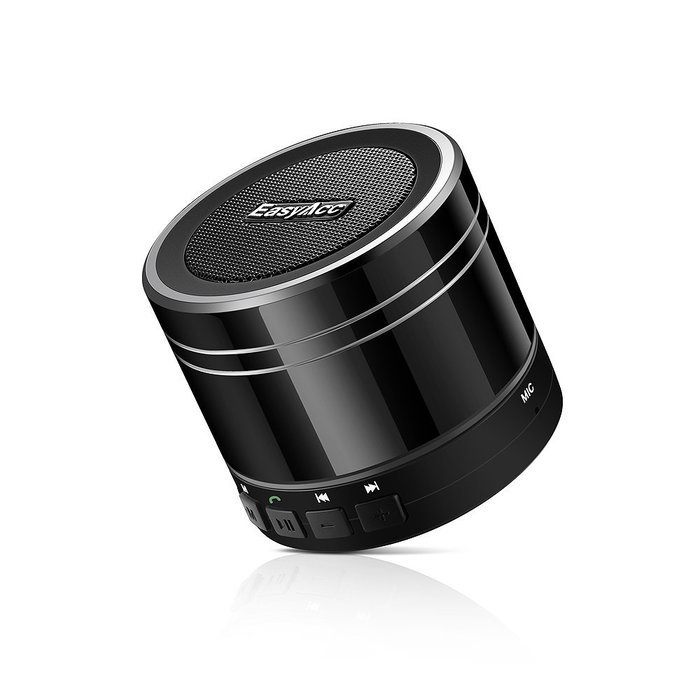 EasyAcc Mini Bluetooth Speaker Wireless Bluetooth Portable Rechargeable Microphone Support Micro SD Card Playing... N3