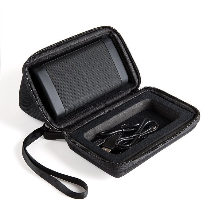 The OontZ Angle 3 Ultra Portable Wireless Bluetooth Speakers Hard Case. - Also Fits the Cables. - By Caseling N2