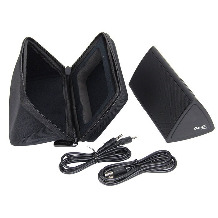 The OontZ Angle 3 Ultra Portable Wireless Bluetooth Speakers Hard Case. - Also Fits the Cables. - By Caseling N5