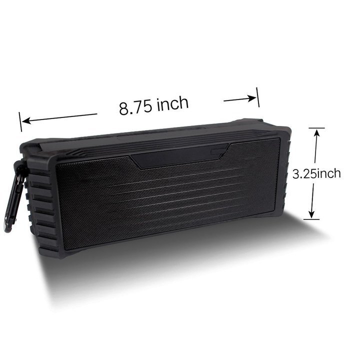 FSTgo Mini Portable Hanging Outdoor Wireless Bluetooth Speaker, Loud Volume 20W, 2600mA Battery, Handsfree, 3.5mm... N2