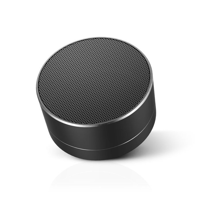 Jemma A10 Bluetooth Speaker Wireless Portable LED Metal Crystal Clear Sound Loud Volume More Bass Hand Free with...
