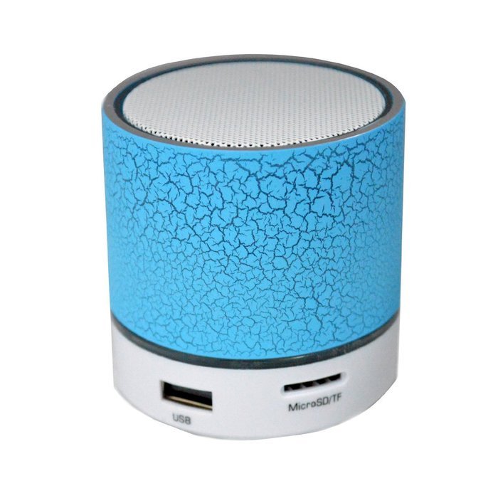 WONFAST&reg; Portable Mini Color Led Changeable Wireless Bluetooth Speakers with Microphone Support TF Card for iPhone... N2