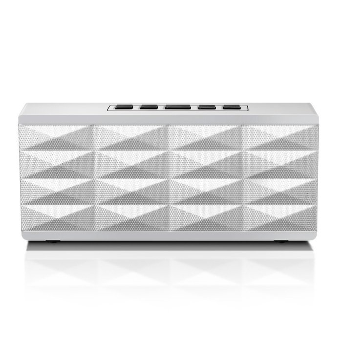 Eagle Tech Arion Portable Bluetooth Speaker with Built-In Speakerphone (White)