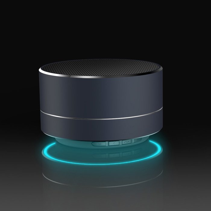 Bluetooth Speakers, Portable Outdoor Wireless Speakers with LED Light Build-in Microphone, Support FM and Hands-free... N10